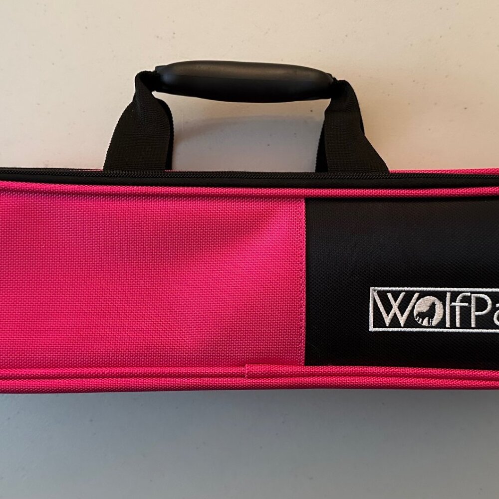 New - WolfPak Hot Pink Flute Case